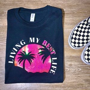 Holographic reflective T-Shirt